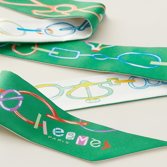 HERMES🍊 Twilly - Do Re Boucles - Picture 5 of 5